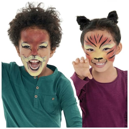 BuradaBulabilirsin Mask Up Yüz Boyası 3 Renk Animals BBZ