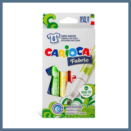 BuradaBulabilirsin Kumaş Keçeli Boya Kalemi Maxi 6'lı BBZ