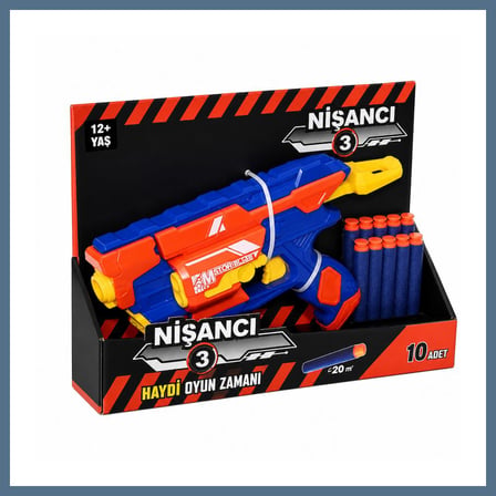 BuradaBulabilirsin 6161 Kutulu Nişancı Set BBZ