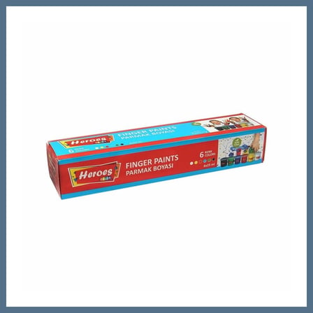 BuradaBulabilirsin ERN-710 Heroes Color 6lı Parmak Boya - Eren Oyuncak BBZ