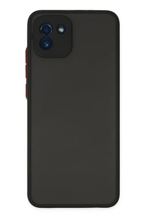Northcity Montreal Silikon Kılıf Samsung Galaxy A03 İle Uyumlu - Siyah Darbe Emici Kapak