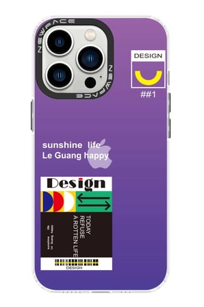 Northcity Estoril Desenli Kapak iPhone 13 Pro ile Uyumlu Kılıf - Parmak İzi Bırakmayan Mat Yüzey & Tam Koruma
