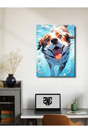 Hayvanlar Alemi ve Sevimli Dostlarımız, Özel Tasarım Kağıt Poster, Duvar Sanatı