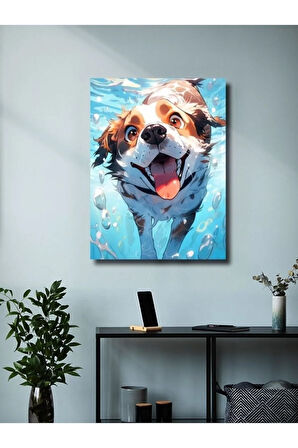 Hayvanlar Alemi ve Sevimli Dostlarımız, Özel Tasarım Kağıt Poster, Duvar Sanatı