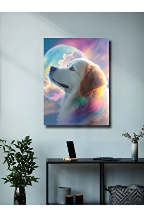 Köpek Teması, Özel Tasarım Kağıt Poster, Duvar Sanatı