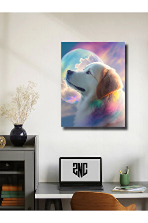 Köpek Teması, Özel Tasarım Kağıt Poster, Duvar Sanatı