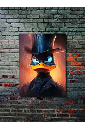 Ördek Teması, Özel Tasarım Kağıt Poster, Duvar Sanatı