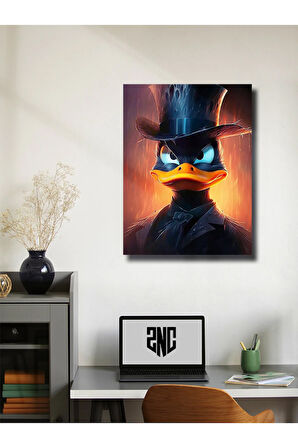 Ördek Teması, Özel Tasarım Kağıt Poster, Duvar Sanatı