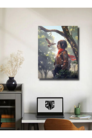 Mikasa Akerman - Attack On Titan - Anime & Manga Posterleri, Özel Tasarım Kağıt Poster