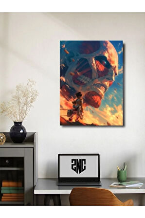 Attack On Titan - Anime & Manga Posterleri, Özel Tasarım Kağıt Poster, Duvar Sanatı