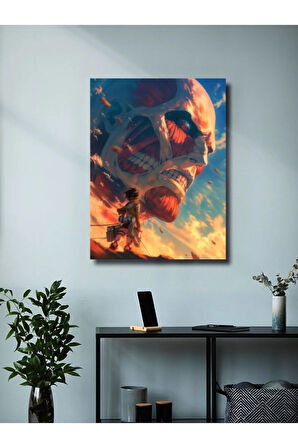 Attack On Titan - Anime & Manga Posterleri, Özel Tasarım Kağıt Poster, Duvar Sanatı