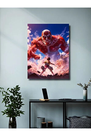 Attack On Titan - Anime & Manga Posterleri, Özel Tasarım Kağıt Poster, Duvar Sanatı