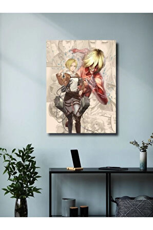Attack On Titan - Anime & Manga Posterleri, Özel Tasarım Kağıt Poster, Duvar Sanatı