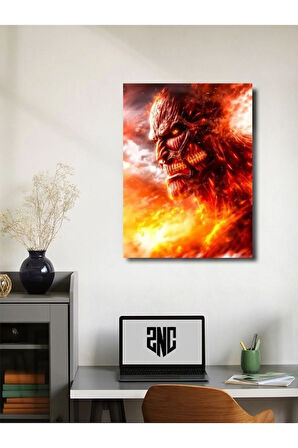 Attack On Titan - Anime & Manga Posterleri, Özel Tasarım Kağıt Poster, Duvar Sanatı