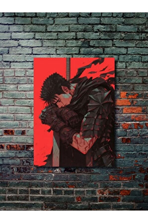 Guts - Berserk - Anime & Manga Posterleri, Özel Tasarım Kağıt Poster