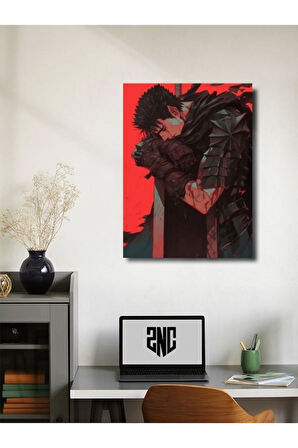 Guts - Berserk - Anime & Manga Posterleri, Özel Tasarım Kağıt Poster