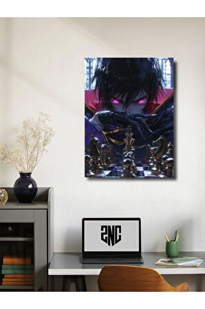 Lelouch Lamperouge - Code Geass, Anime - Manga Serisi, Özel Tasarım Kağıt Poster, Duvar Sanatı