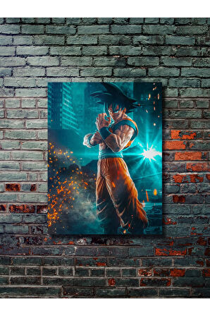 Goku, Dragon Ball Poster, Özel Tasarım Kağıt Poster, Duvar Sanatı