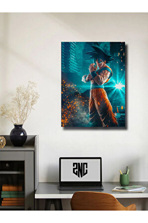 Goku, Dragon Ball Poster, Özel Tasarım Kağıt Poster, Duvar Sanatı