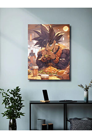 Goku, Dragon Ball Poster, Özel Tasarım Kağıt Poster, Duvar Sanatı