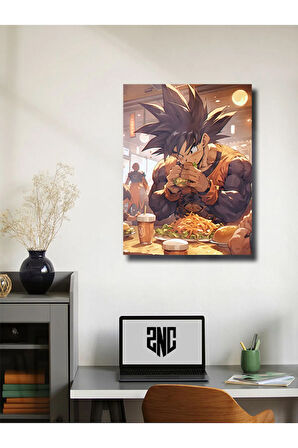 Goku, Dragon Ball Poster, Özel Tasarım Kağıt Poster, Duvar Sanatı