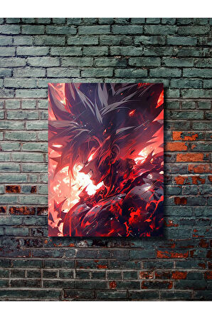 Goku, Dragon Ball Poster, Özel Tasarım Kağıt Poster, Duvar Sanatı