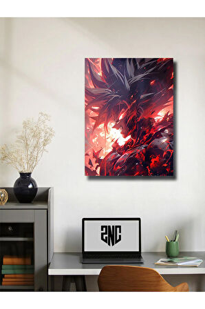 Goku, Dragon Ball Poster, Özel Tasarım Kağıt Poster, Duvar Sanatı
