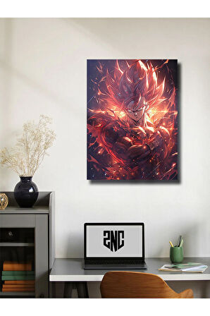 Goku, Dragon Ball Poster, Özel Tasarım Kağıt Poster, Duvar Sanatı