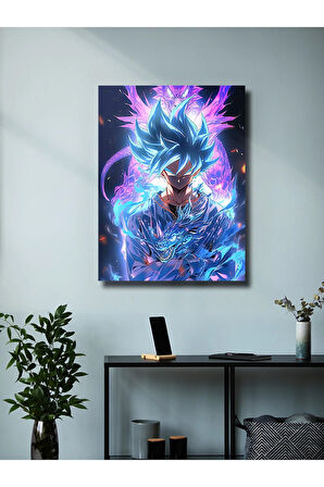 Goku - Dragon Ball - Anime Posterleri, Özel Tasarım Kağıt Poster, Duvar Sanatı