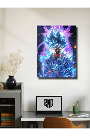 Goku - Dragon Ball - Anime Posterleri, Özel Tasarım Kağıt Poster, Duvar Sanatı