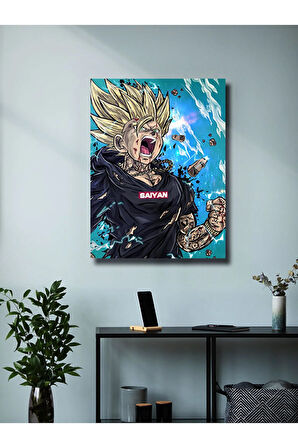 Goku - Dragon Ball - Anime & Manga Posterleri, Özel Tasarım Kağıt Poster