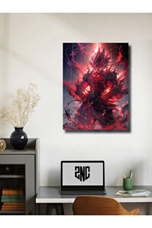 Goku - Dragon Ball - Anime & Manga Posterleri, Özel Tasarım Kağıt Poster