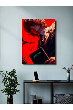 Yagami Light, Death Note, Özel Tasarım Kağıt Poster, Duvar Sanatı
