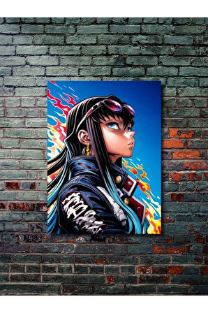 Demon Slayer - Anime & Manga Posterleri, Özel Tasarım Kağıt Poster, Duvar Sanatı