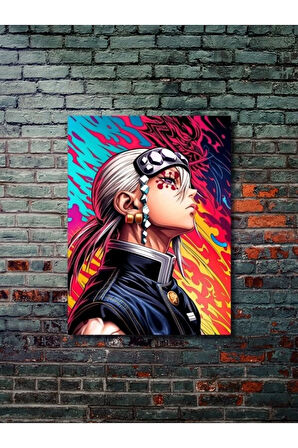 Demon Slayer - Anime & Manga Posterleri, Özel Tasarım Kağıt Poster, Duvar Sanatı