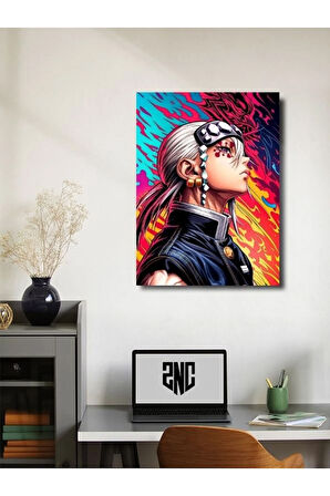 Demon Slayer - Anime & Manga Posterleri, Özel Tasarım Kağıt Poster, Duvar Sanatı