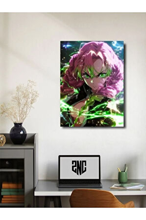 Mitsuri Kanroji - Demon Slayer - Anime & Manga Posterleri, Özel Tasarım Kağıt Poster