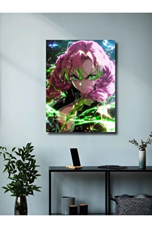 Mitsuri Kanroji - Demon Slayer - Anime & Manga Posterleri, Özel Tasarım Kağıt Poster