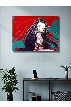Nezuko - Demon Slayer - Anime & Manga Posterleri, Özel Tasarım Kağıt Poster