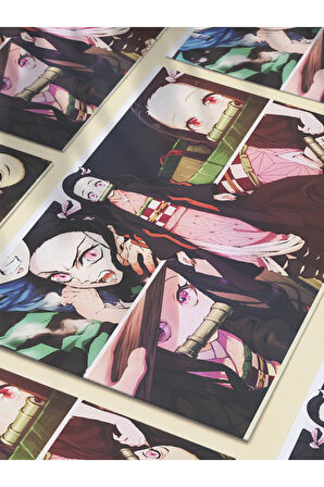 Nezuko - Demon Slayer - Anime & Manga Posterleri, Özel Tasarım Kağıt Poster