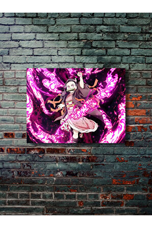 Nezuko - Demon Slayer - Anime & Manga Posterleri, Özel Tasarım Kağıt Poster