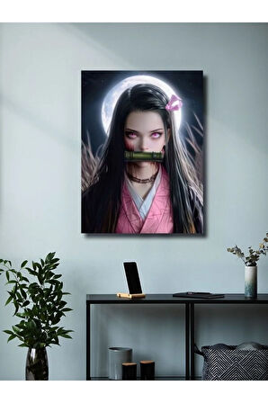 Nezuko - Demon Slayer - Anime & Manga Posterleri, Özel Tasarım Kağıt Poster