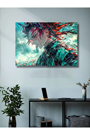 Tanjiro - Demon Slayer - Anime & Manga Posterleri, Özel Tasarım Kağıt Poster