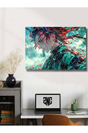 Tanjiro - Demon Slayer - Anime & Manga Posterleri, Özel Tasarım Kağıt Poster
