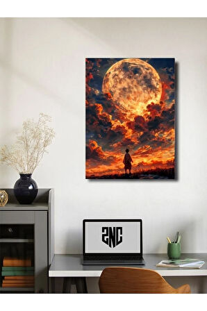 Tanjiro - Demon Slayer - Anime & Manga Posterleri, Özel Tasarım Kağıt Poster