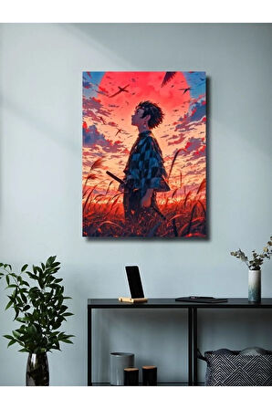 Tanjiro - Demon Slayer - Anime & Manga Posterleri, Özel Tasarım Kağıt Poster