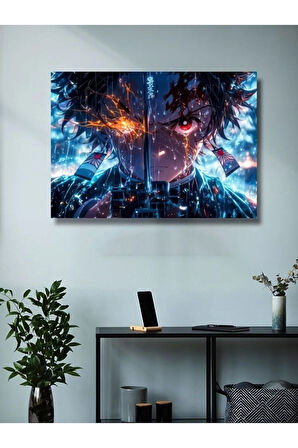 Tanjiro - Demon Slayer - Anime & Manga Posterleri, Özel Tasarım Kağıt Poster