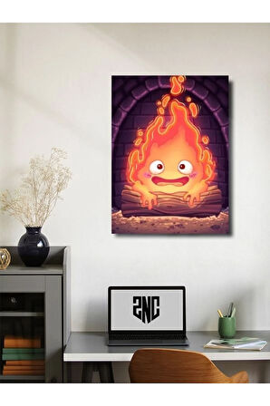 Yürüyen Şato (Howl's Moving Castle) - Anime & Manga Posterleri, Özel Tasarım Kağıt Poster