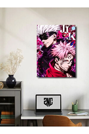 Jujutsu Kaisen - Anime & Manga Posterleri, Özel Tasarım Kağıt Poster, Duvar Sanatı