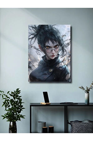 Maki Zenin - Jujutsu Kaisen, Anime - Manga Serisi, Özel Tasarım Kağıt Poster, Duvar Sanatı